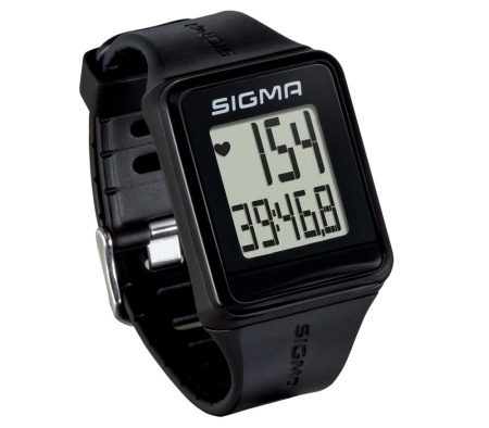 Пульсометр Sigma ID.GO арт. 24500, 3 функции, черный