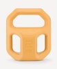 Гиря пластиковая BaseFit DB-505, 2 кг, оранжевый