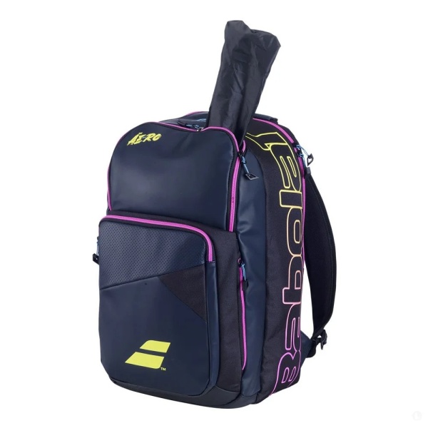 Рюкзак теннисный Babolat Pure Aero Rafa G2 753102-373, синий/желтый/розовый