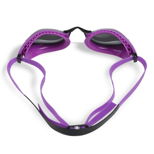 Очки для плавания Arena Air-Speed Mirror 003151-108, серебрянные линзы, фиолетовый