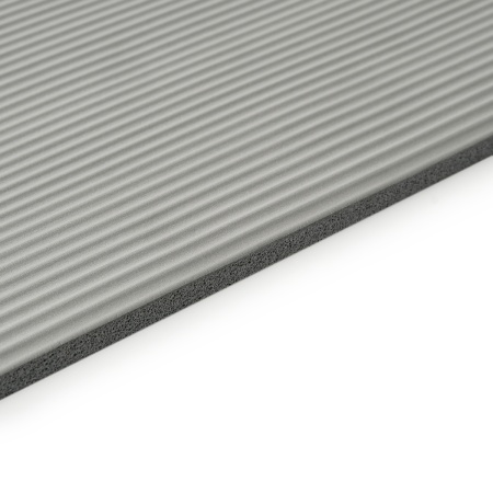 Коврик для йоги Torres Soft, YL10108, NBR (синт.каучук), 8 мм, разм. 183 х 61 см, серый