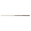 Кий бильярдный Dinamika Billiards Клубный 0-1-P (КийД01Р.КлТл.Эб), односоставный, эбен, тюльпан