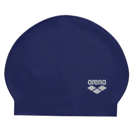 Шапочка для плавания Arena Soft Latex 91294, латекс, темно-синий