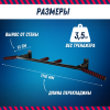 Турник наддверный Уралспорт, до 200 кг