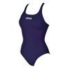 Купальник для плавания Arena Solid Swim Pro 2A24285, темно-синий, разм. 42F