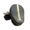 Лапы для бокса RDX Kara арт.33312, пара, черный/желтый