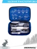 Коньки детские Snowmatic SK5 Kids Skate, универсальные с двумя лезвиями, синий