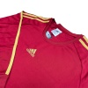 Костюм тренировочный детский Adidas, красный/желтый