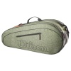 Сумка теннисная Wilson Team (6 pack) WR8022701001, зеленый