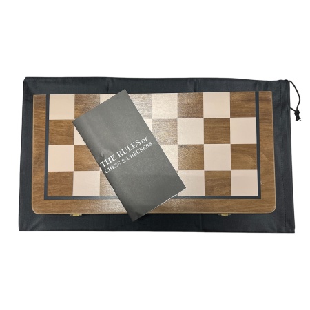 Шахматы-шашки LEGION Magnetic Board C4501, разм. 390 х 390 мм, с чехлом, магнитные, дерево