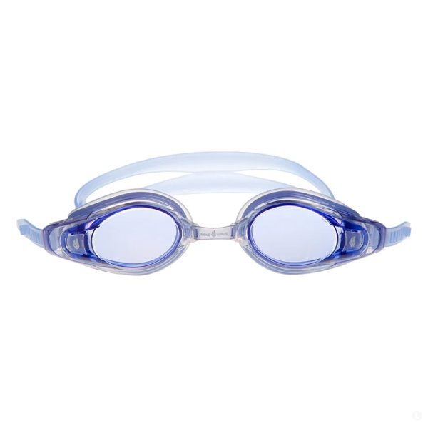Очки для плавания с диоптриями Madwave Optic envy M0430 16 04W, синий