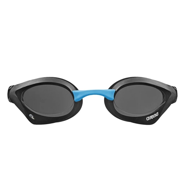 Очки для плавания Arena Cobra Core Swipe 003930-600, черные линзы, черный/голубой