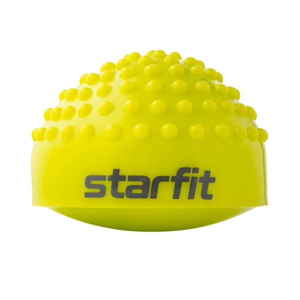 Платформа балансировочная массажная StarFit BP-103, разм. 12,5х8 см, лаймовый